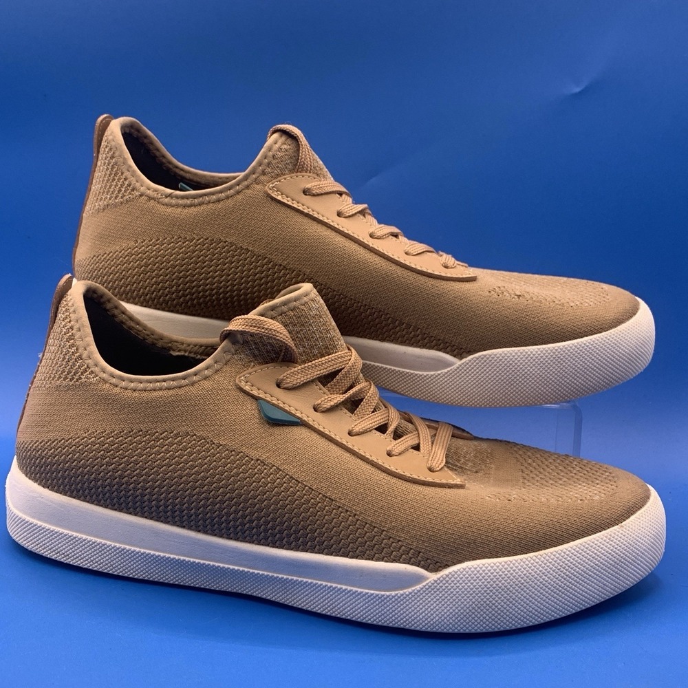 Vessi Weekend Classic Brown Knit Comfort Sneakers Men's Size 9 (Women's 10)